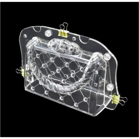 Moule à chocolat - Transparent - Sac à main - 221x140x81mm - Compatible lave-vaisselle (1/4)