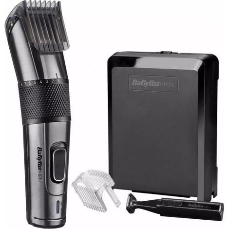 BaByliss - E978E - Haarschneider Carbon Titan für Leistungen bei langen Haaren und Bärten