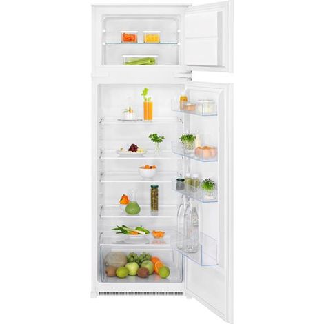 Electrolux – Réfrigérateur 2 portes 249L – Technologie ColdSense – Classe énergétique A+ – Dimensions compactes pour espaces réduits