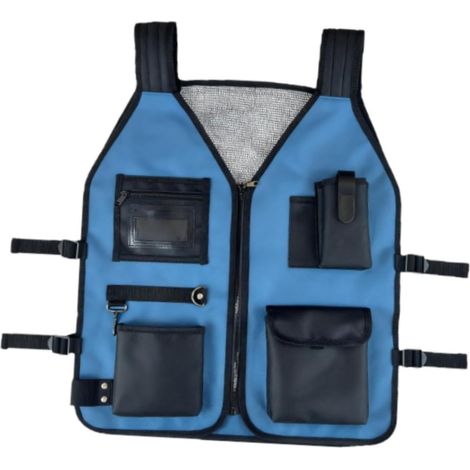 Gilet porte-outils d'électricien, imperméable, confortable et (1/5)