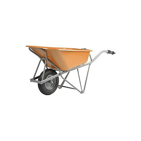 Protaurus  Carriola Profi-Max Plus  in acciaio  90 l  cassone
