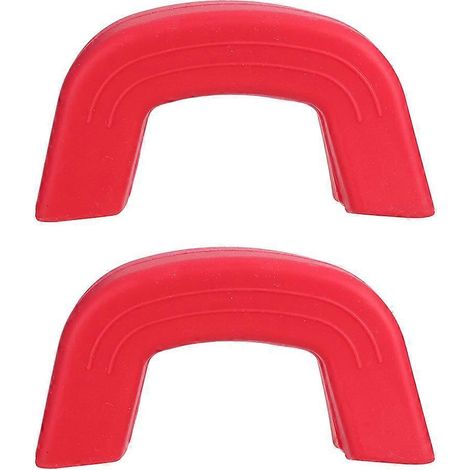 1 paire de protège-poignées de casserole résistants à la chaleur - Taille S-6X3X1.5CM-Red (1/3)