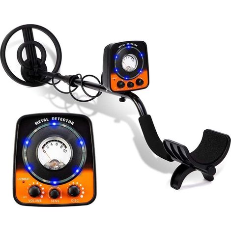 Détecteur de métaux pour adultes Détecteur de métaux MD-5021 MD-5031, détecteur d'or Portable, chasseur de trésors, bobine de recherche étanche for enfants et adultes Étanche professionnelle améliorée (1/5)