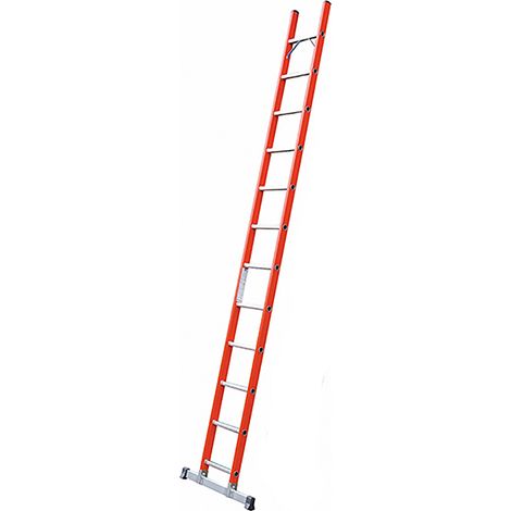 Echelle isolante 12 barreaux - Hauteur à atteindre 3.53m - SCAV080N/12