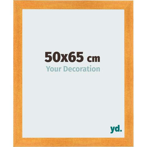 yd. - Cadre photo 50x65 - Orange - MDF - Pisa (1/5)
