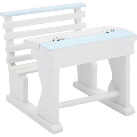 Table miniature, modèle réduit de maison de poupée, mobilier en bois, décoration pour maison de poupée à l'échelle 1:12 (1/4)