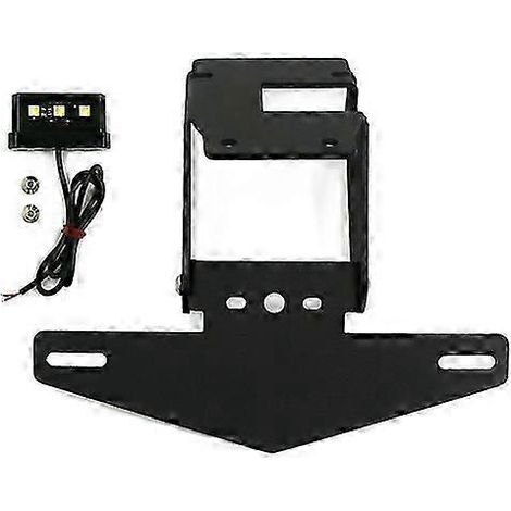 Support de plaque d'immatriculation Z900rs Z 900 avec éclairage LED, éliminateur de garde-boue arrière, support de plaque d'immatriculation pour Kawasaki Z900 2017-2022 ( ) (1/5)