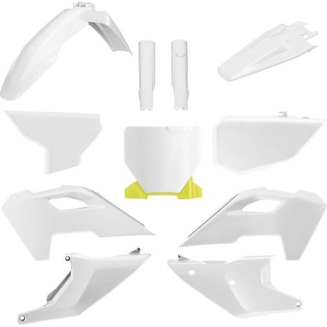 Kit complet de plastiques Polisport Husqvarna TC FC 23/25 Blanc Durable