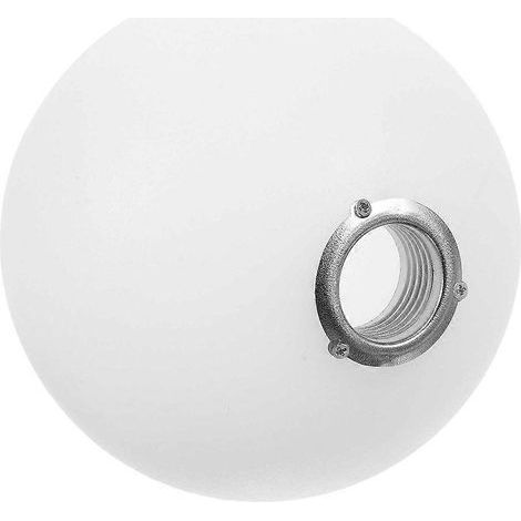 Globe lampshade: White G9 replacement cover for living room lamps, modern minimalist style, for pendant lights. (1/4)