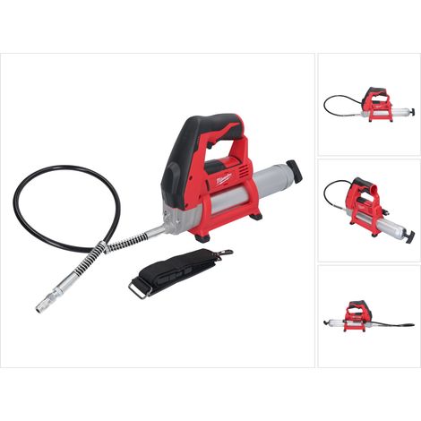 Milwaukee M12 GG-0 Akku Fettpresse 12 V 562 bar Solo - ohne Akku, ohne Ladegerät (1/10)