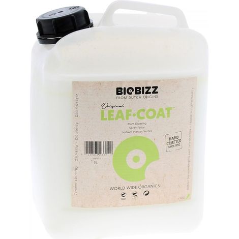 Lustrant pour plantes LEAF.COAT 5 litres - BIOBIZZ
