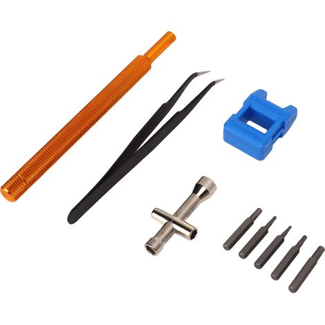 RC-Car-Reparaturset: ergonomisch, benutzerfreundlich und hochpräzise. Dieser Reparaturkoffer ist vielseitig einsetzbar, auch für Drohnenmodelle. (1/5)