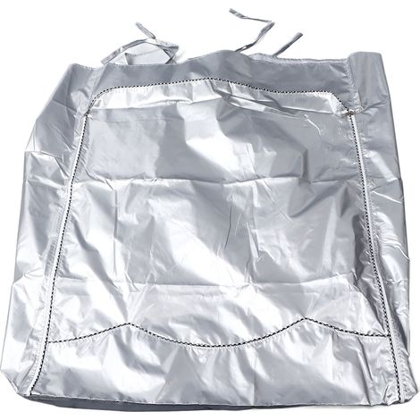 Housse pour machine à laver 69 x 80 x 98 cm en polyester imperméable et résistant aux UV avec fermeture éclair pour la maison et la cuisine (1/5)