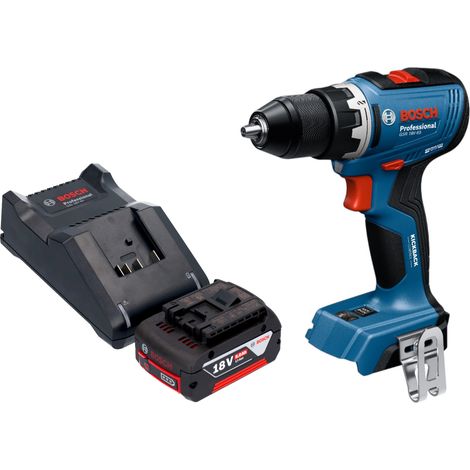 Bosch GSR 18V-65 Trapano avvitatore professionale a batteria 18 V 63 Nm brushless + 1x batteria ricaricabile 5,0 Ah + caricabatterie