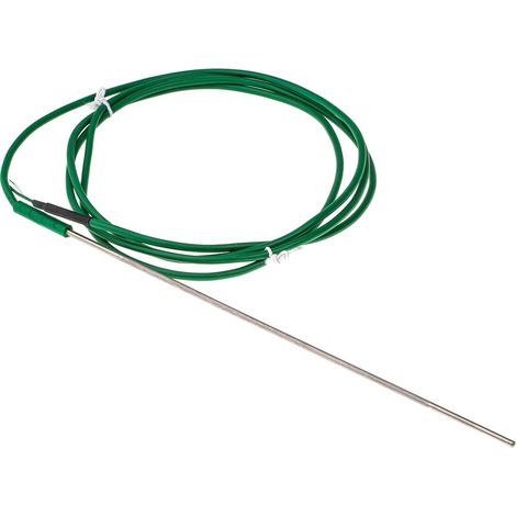 Thermocouple type K Ø 3mm, L 250mm, +1200°C max à Câble ( Prix pour 1 )