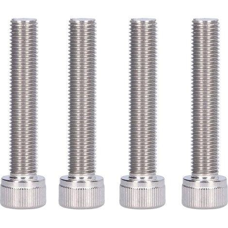 Vis à tête cylindrique creuse en 4 parties, acier inoxydable M10x1,25 (1/5)