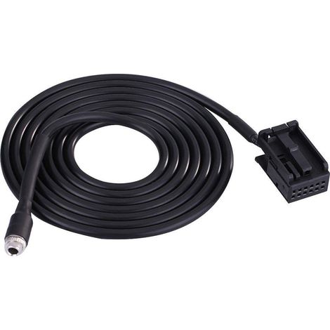 Voiture Audio Femelle câble Adaptateur d'entrée AUX pour Focus Mondeo avec clés d'outil de Retrait (1/5)