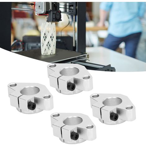 Support de rail de guidage linéaire en aluminium 4PC, tige de serrage, support de rail de guidage SHF20 (1/5)
