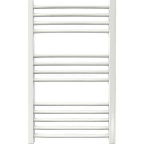 RADOX Sèche-serviette à eau chaude mural - Celsius blanc - 800 x 500 mm - 13 tubes - 290 W (1/3)