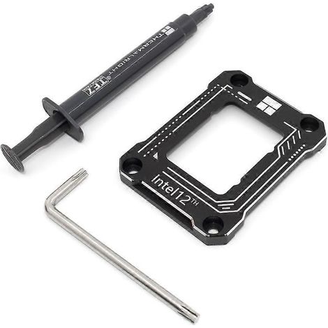 Correcteur de courbure de processeur avec graisse silicone TF7 2G pour LGA17XX-BCF 12e génération (1/4)