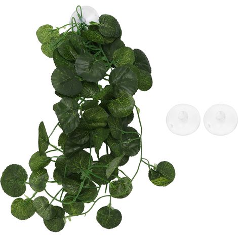 Künstliche Pflanze in Reptilienform, dekorative Kletterpflanze für die Gartengestaltung, tropischer Pflanzbehälter, grüne Muschel NFF-83 (1/5)