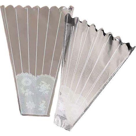 100 pochettes pour bouquets de fleurs, papier d'emballage élégant, sacs pour bouquets de mariage, emballage de fleurs multiples-6cmx24cmx40cm (1/5)