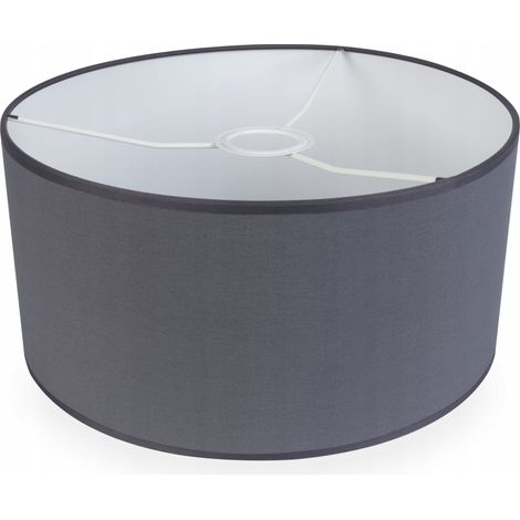 ABAT-JOUR POUR LAMPADAIRE SUSPENDU GRIS 40 CM (1/5)
