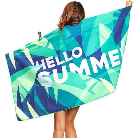 Microfiber Beach Towel - 150x75cm - Sand-Resistant, Quick-Drying & Lightweight