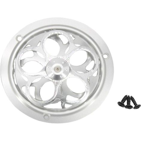 Cache-ventilateur de moto en aluminium CNC rotatif pour radiateur de moteur C1C8E (1 jeu) (1/5)