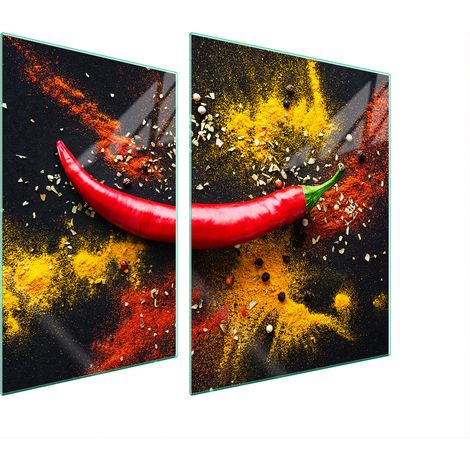 PLACA PROTECTORA DE VIDRIO PARA ESTUFA 70x52 CHILLI (1/5)