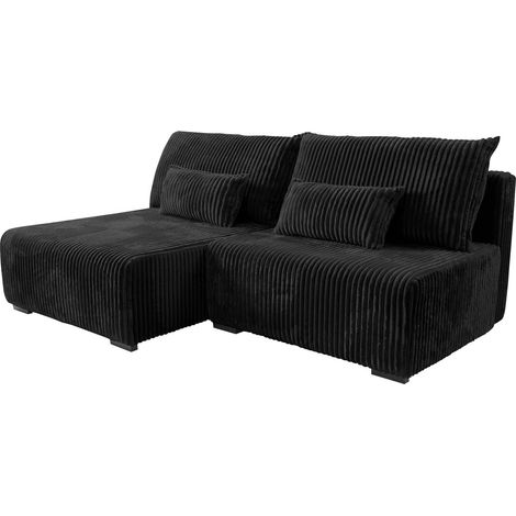 Sofá rinconero TrendyNest Fenestal, Tilia 100, Función de descanso, Almacenaje, 211x146x90cm, 0