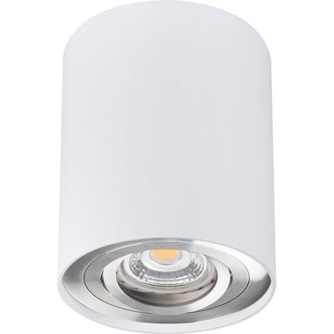 Spot da soffitto cilindrico bianco GU10 Kanlux BORD (1/5)