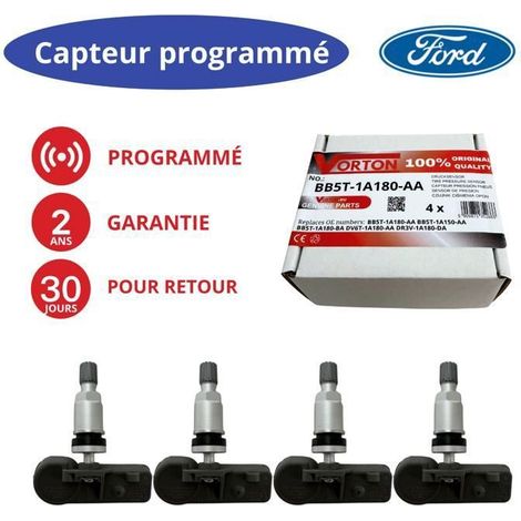 4x sensores TPMS programados 433 MHz para FORD Transit VII / Tourneo Custom (2013-2019) – referencias BB5T-1A180 (1/5)