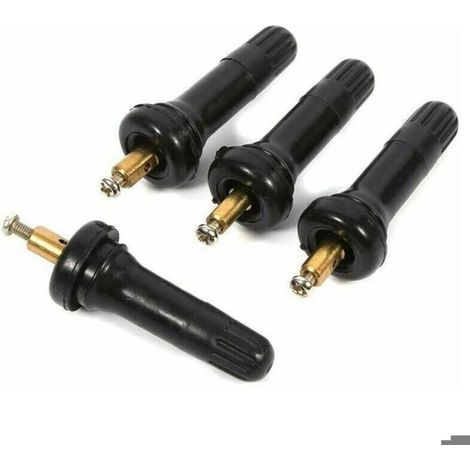 Lot de 4 pices de rparation de valve TPMS capteur de pression pour pneus valves snap-in pour surveillance couleurs multiples (1/4)