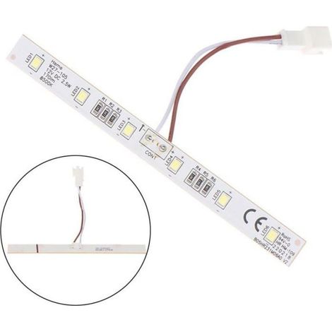 1 bande lumineuse LED pour réfrigérateur Ouma W27-105, éclairage de réfrigération, barre lumineuse LED de 12  1 cm (1/4)