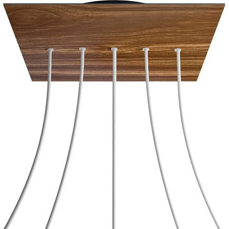 Lámpara creative-cables rose-one madera 400 mm