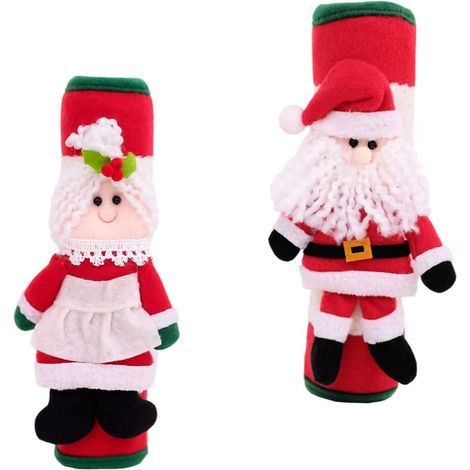 3 Rouleaux de rubans de Noël de 2,5 pouces × 2 yards pour bricolage, ruban à bord métallique pour Noël, ruban de jute naturel rouge à fleurs, ruban à bord métallique pour la couture, fournitures de br (1/4)
