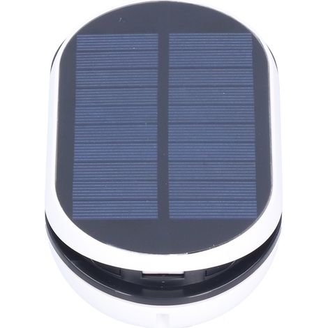 Pompe à air solaire USB pour aquarium, avec 3 modes de fonctionnement, portable et écologique, idéale pour les piscines et les bassins. (1/5)