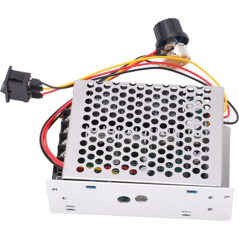 Bürstenmotorsteuerung (im Uhrzeigersinn/gegen den Uhrzeigersinn) mit Digitalanzeige, DC 10-55 V (1/5)
