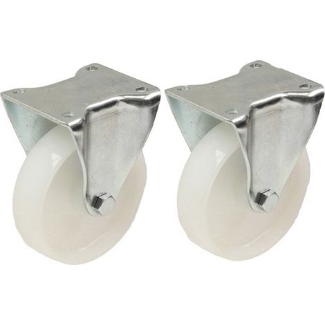 Roulettes fijas - Parnells - 2-80mm - Nylon - Carga 120kg - No marcantes
