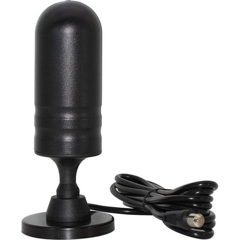 Antenne TDT Intérieur M2 TEC, VHF/UHF, 4K/1080P - Preto (1/5)