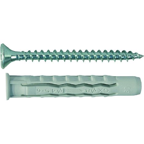 1BLISTER TASSELLO NYLON 'GL-VPS' mm 5 vite 3,5 x 30 - pz. 20