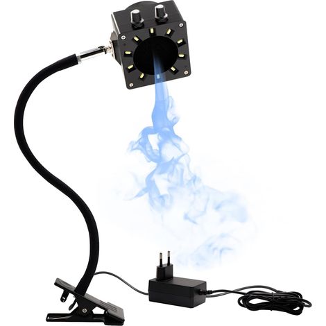 Extracteur de Fumée de Soudure, Ventilateur d'aspiration de Vapeur de Soudure, avec Lumière LED et Puissance d'aspiration, 15 Filtres à Charbon Actif (1/5)