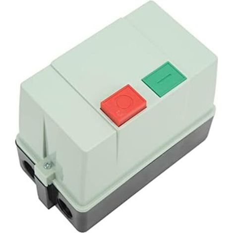 Magnetschalter für Drehstrom-Asynchronmotoren, 220 V AC, mit Überlast-, Phasenausfall- und Phasenausfallschutzfunktionen