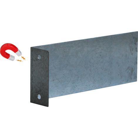 Support magnétique 190 x 70 mm pour panneaux - 2000215 (1/2)