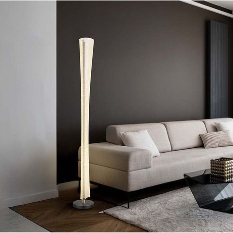 [GEBRAUCHT] B-Ware Lampadaire De Bureau Anthracite Mat Acrylique Bulles D'Air LED H 155 Cm (1/2)
