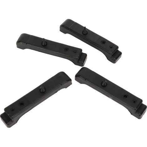Lot de 4 supports de radiateur à 4 rangées pour Chevrolet Chevelle, Impala et Camaro (1/5)