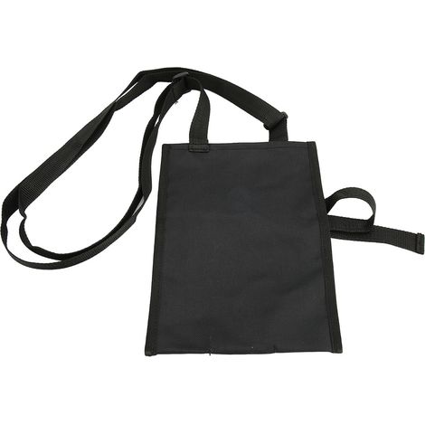 Housse de Sac de Cathéter Urinaire 1000ml, Lavable et Imperméable, Support de Poche à Cathéter pour Voyage en Avion, Noir (1/5)