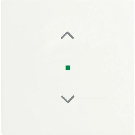 Bascule simple avec symbole ’’store’’ studio blanc mat