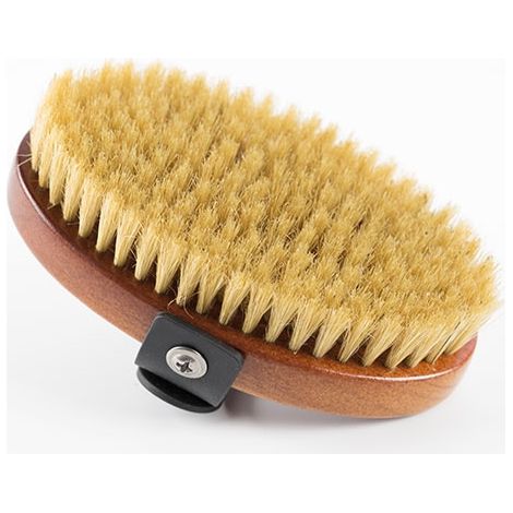 Brosse Ibanez poils naturels ovales, apporte de la luminosité au manteau, réglage facile (1/5)